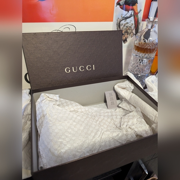 Gucci - Size 8 - Horse Bit Peep Toe Clog - Full inclusion - Picture 3 of 13